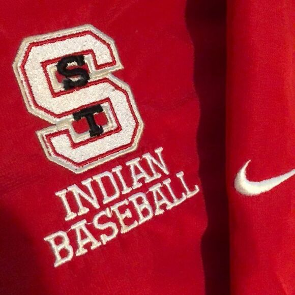 Nike 3/4 zip lined hitting pullover excellent con - Picture 5 of 5